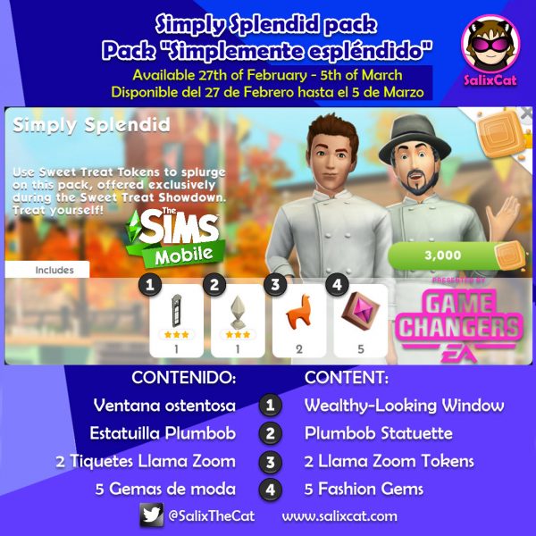 Grand Mansion STS Packs – Packs del evento Mansión Grandiosa