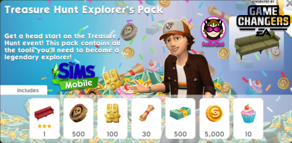 28 de septiembre 2020 – Treasure Hunt Explorer’s Pack – Pack Explorador de la Búsqueda del Tesoro