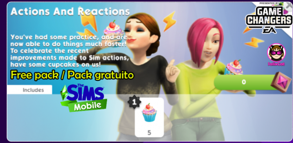 26th of October 2020 – Actions and Reactions Free pack – Pack gratuito