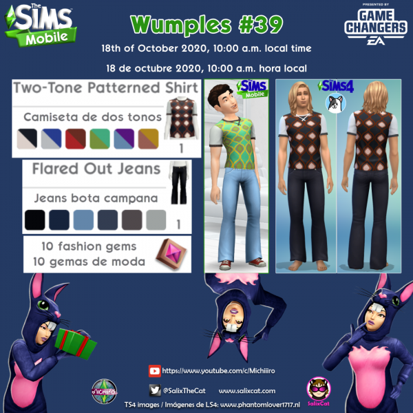 18 de octubre 2020 – Wumples wishlist #39 – Lista de deseos de Wumples