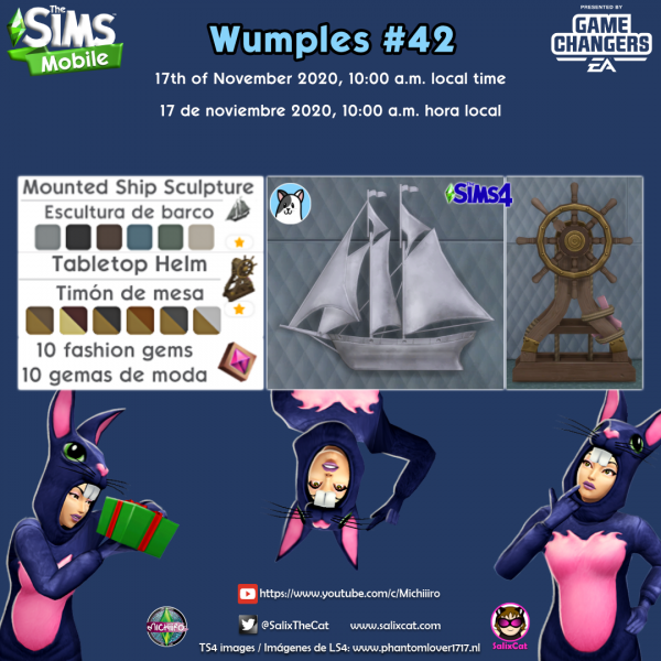 17th of November 2020 – Wumples wishlist #42 – Lista de deseos de Wumples