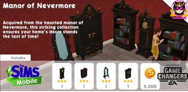 19th of November 2020 – Manor of Nevermore Pack (rerun) – Mansión de Nunca Jamás