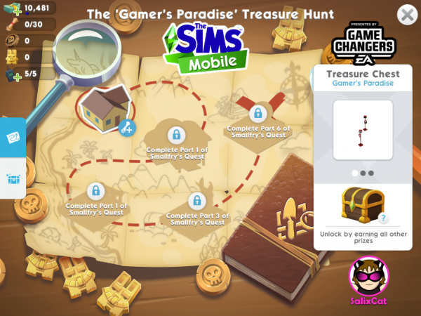 28th of November 2020 – Gamer’s Paradise Treasure Hunt – Búsqueda de tesoros ‘Paraíso Gamer’