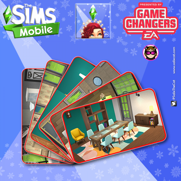 14th of December 2020 – The Sims Mobile – New Base Game Items and Collections