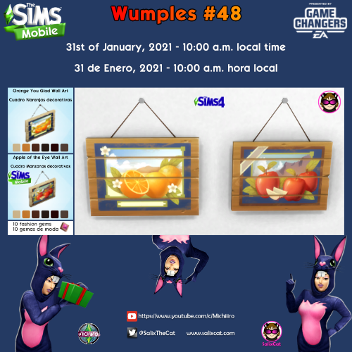 31st of January 2021 – Wumples wishlist #48