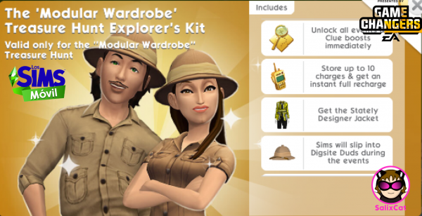 1st of June 2021 – Modular Wardrobe Treasure Hunt Kit