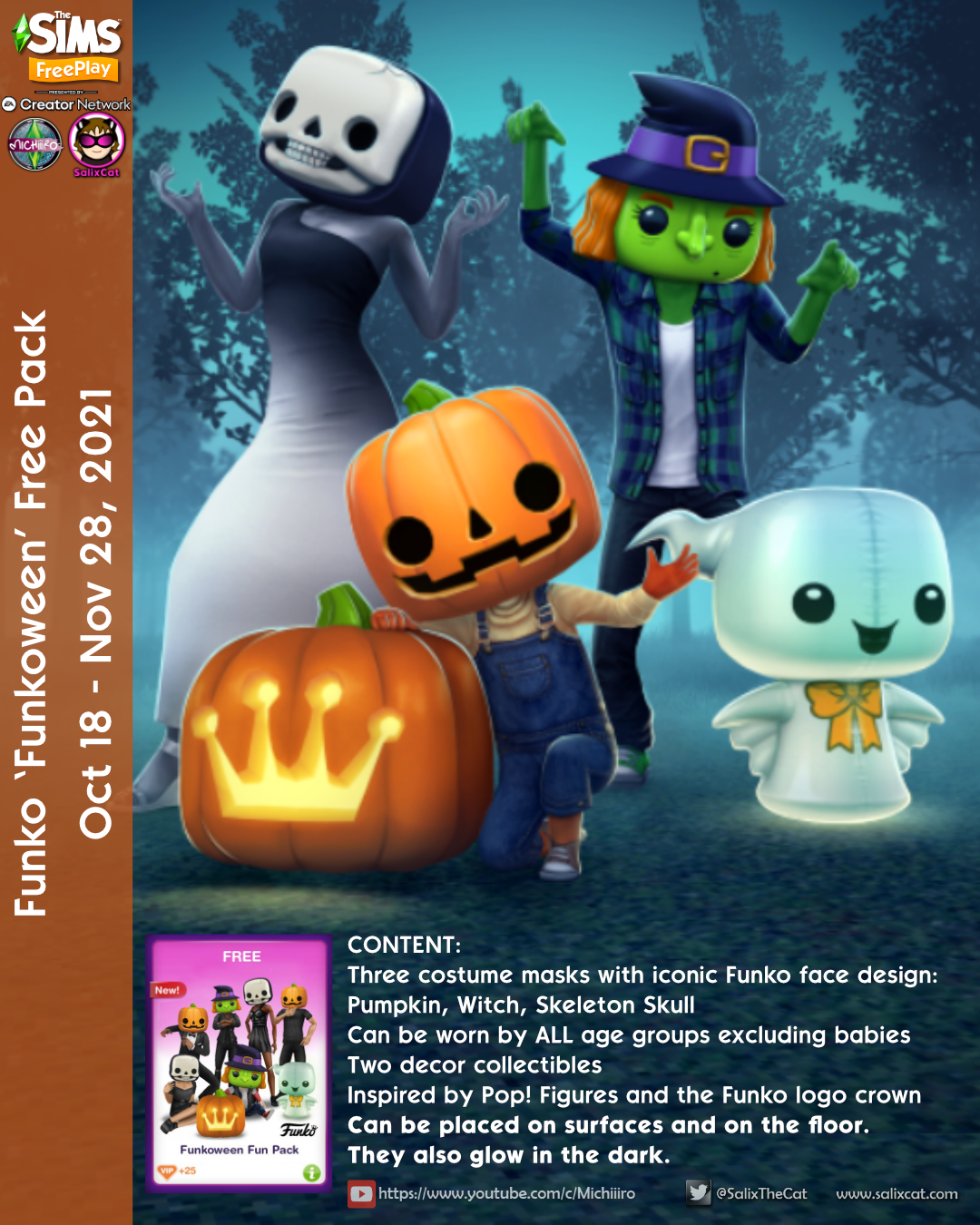 Gaming News: Funko Dig their way in to the Sims Freeplay for the Mysterious Masquerade Event