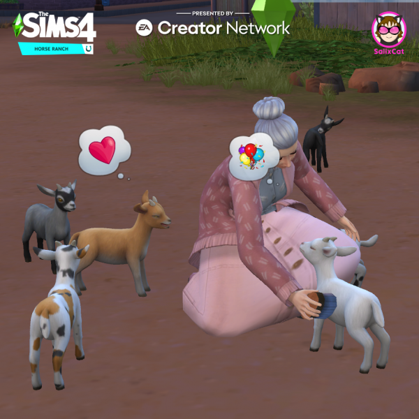 The Sims 4™ Horse Ranch – Mini Sheep and Mini Goats