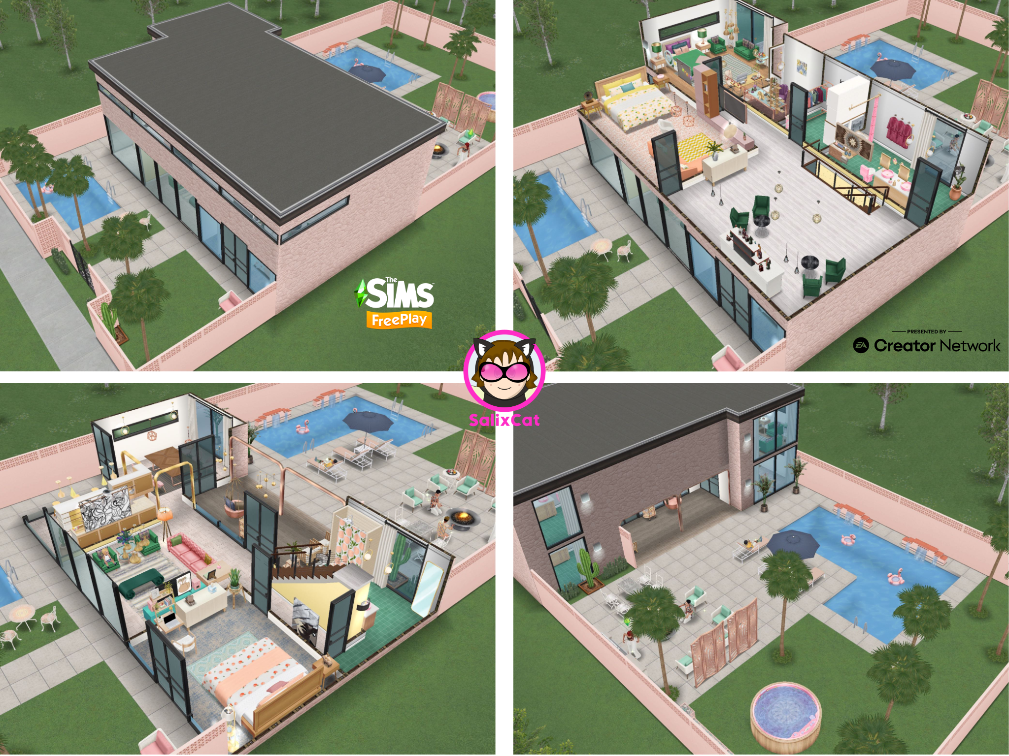 The Sims Freeplay- Pastel Pad House Tour 💖 