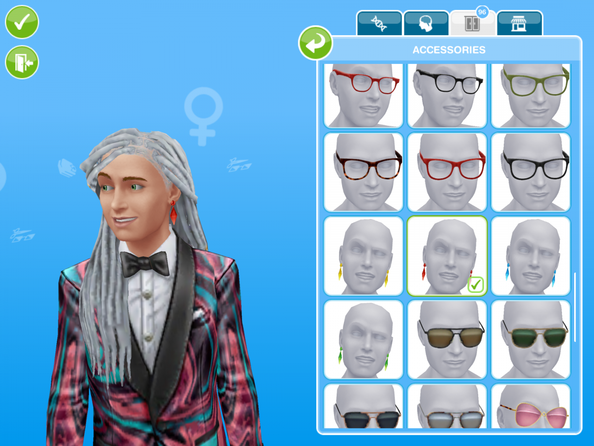 The Sims Freeplay, Teenage Female Earrings